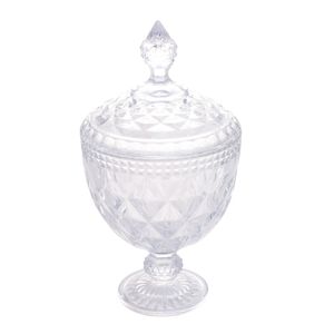 Bomboniere com Pé Diamond 28cm - Lyor