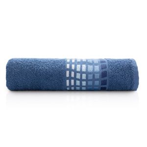 Toalha de Banho Mixer Azul Escuro 62x130cm - Camesa