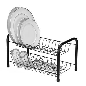 Escorredor de Louças Berço com Porta Copos Black - Arthi