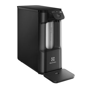 Purificador de água Electrolux - Gelada, Fria e Natural Eletrônico Compacto Pure 4x Preto (PE12P)