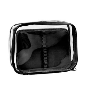 Estojo Cristal com Divisória Preto - Dac