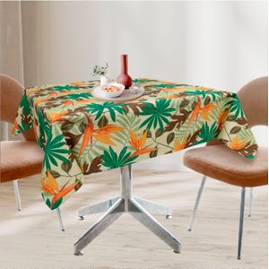 Toalha de Mesa Elegance 1,35x2,50m Amarelo Art Flower - Branyl
