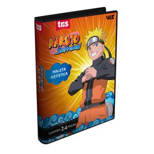 Maleta de Pintura Infantil Naruto 24 Peças - Licencas