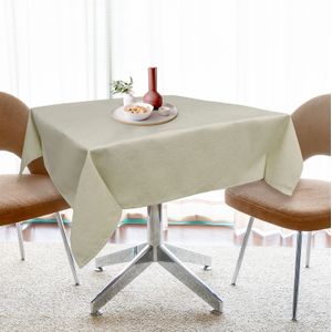 Toalha de Mesa Laguna 1,35x1,35m Bege Claro - Branyl
