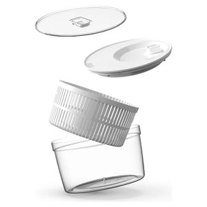 Secador de Salada Clear Fresh 5,5l Branco - Ou