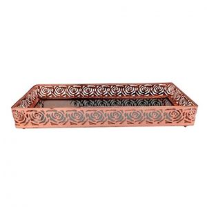 Bandeja Decorativa de Metal - Youbai