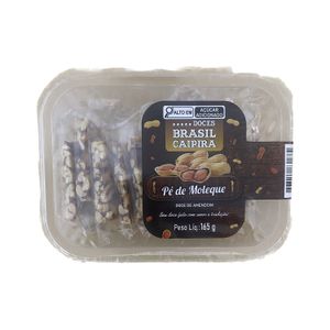 Pé de Moleque 165g Artesanal - Doces Brasil Caipira