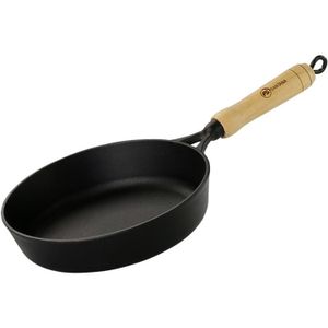 Frigideira de Ferro Fundido 22cm Preta - Fundação Santana