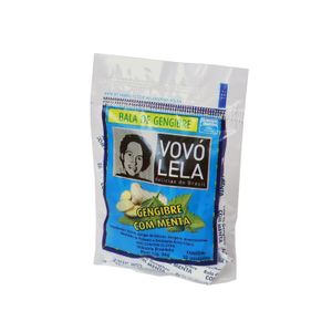Bala de Gengibre com Menta 36g - Vovó Lela