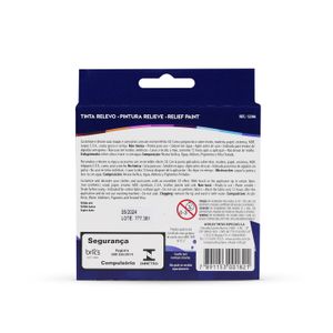 Tinta Dimensional Metallic 6 Cores - Acrilex