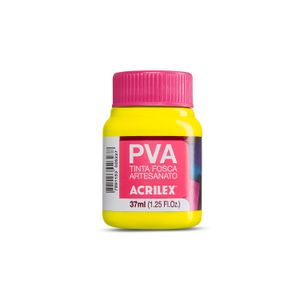 Tinta para Artesanato 37mL Amarelo Limão - Acrilex