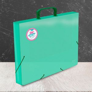 Pasta Maleta de Ofício com Alça Breeze Verde - Dac