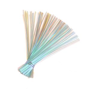 Lacre Metalizado 11cm Furta Cor 100 Unidades - Silver Plastic