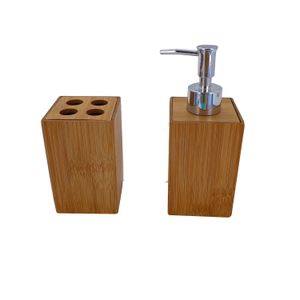 Kit para Banheiro 2 Peças de Bambu - Tuut