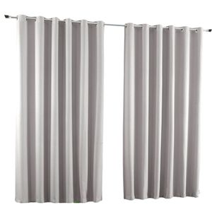 Cortina Oslo 1,80x2,60m Cinza Claro - Branyl