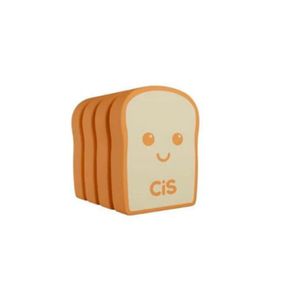 Borracha Toast 4 Unidades - Cis