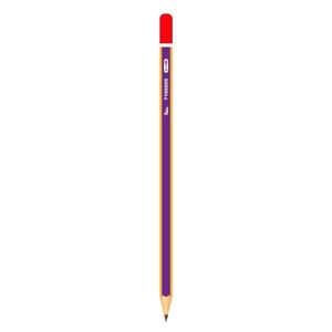 Lápis Hb Triangular Roxo e Amarelo - Roke