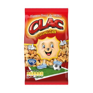 Pipoca Doce de Milho Caramelizada 100g - Clac