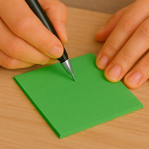 Bloco Adesivo Holic Pop 76x76mm Verde 100 Folhas - Tris
