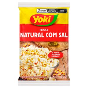 Pipoca para Micro-ondas Natural com Sal 50g - Yoki