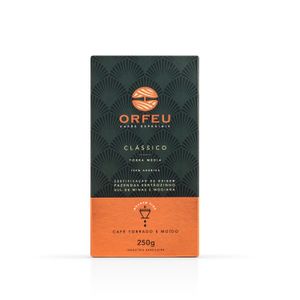 Café Clássico Torrado e Moído 250g - Orfeu Cafés