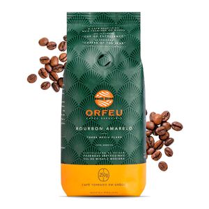 Café Bourbon Amarelo Grãos 250g - Orfeu Cafés