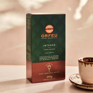 Café Torrado e Moído Intenso 250g - Orfeu Cafés