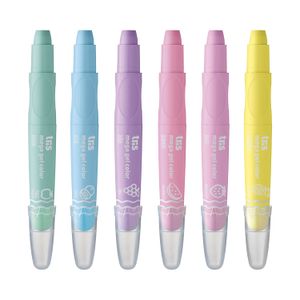 Giz Retrátil Mega Gel 6 Cores Pastel - Tris