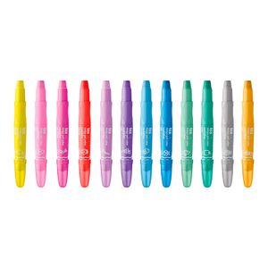 Giz Retrátil Mega Gel 12 Cores Metálicas - Tris