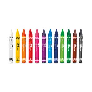 Giz de Cera Jumbo Triangular 12 Cores - Tris