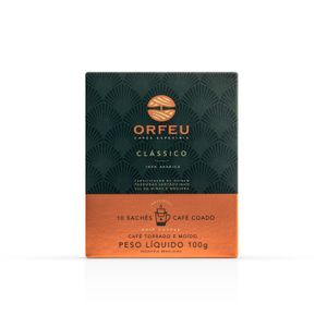 Drip Coffee Clássico 10 Sachês - Orfeu Cafés