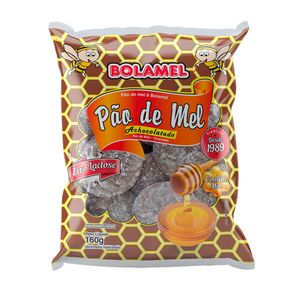 Pão de Mel Achocolatado 160g - Bolamel