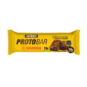 Barra de Proteína Protobar Brownie De Chocolate 70g - Nutrata