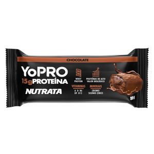 Barra de Proteína Yopro Chocolate 55g - Nutrata
