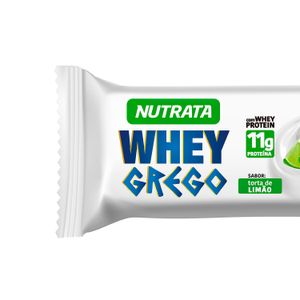 Barra de Proteína Torta De Limão Whey Grego 40g - Nutrata