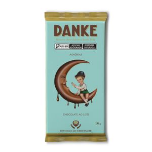 Barra de Chocolate Ao Leite 90g - Danke
