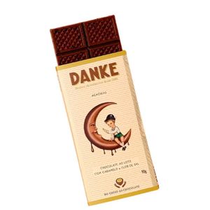Barra de Chocolate com Caramelo & Flor De Sal 90g - Danke