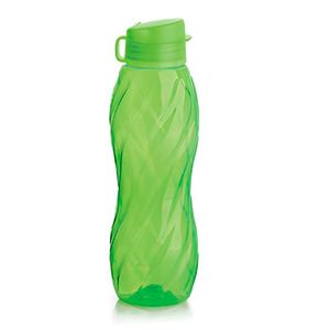 Garrafa Squeeze Flip Top 600mL Transparente Verde - Bl Ud