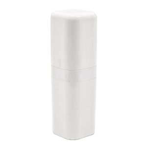 Porta Escova de Dente Poliestireno Splash 22,5cm Branco - Coza