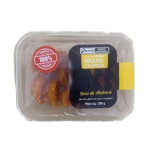 Doce de Abóbora 200g Artesanal - Doces Brasil Caipira