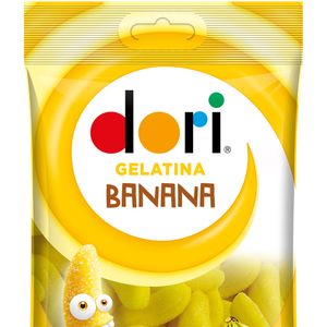 Bala de Gelatina Banana 60g - Dori