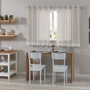 Cortina para Sala / Quarto Duplex Bellini 3,0x1,7m Branco - Bella Janela