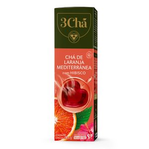 Cápsula de Chá De Laranja Mediterrânea com Hibisco - Tres Corações