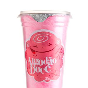 Algodão Doce Rosa Tutti Frutti 35g - Pops Fantasy