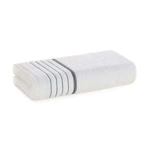 Toalha de Rosto Bressan Branco e Azul 48x80cm - Karsten
