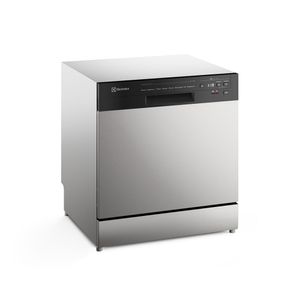 Lava-Louça Electrolux 8 Serviços Inox com Programa Lava & Seca 50 min (LS08E)