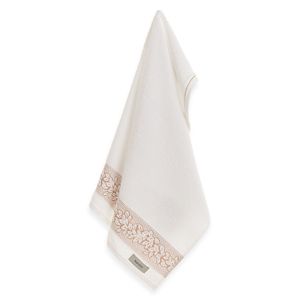 Toalha de Rosto Provence Branco Argila - Karsten