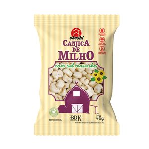 Canjica de Milho com Sal Marinho 50g - Okoshi