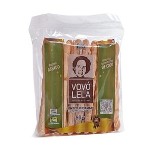 Biscoito de Polvilho Palito 80g - Vovó Lela