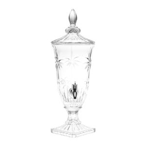 Suqueira de Cristal Eco com Pé e Tampa Palm Tree 2l - Wolff